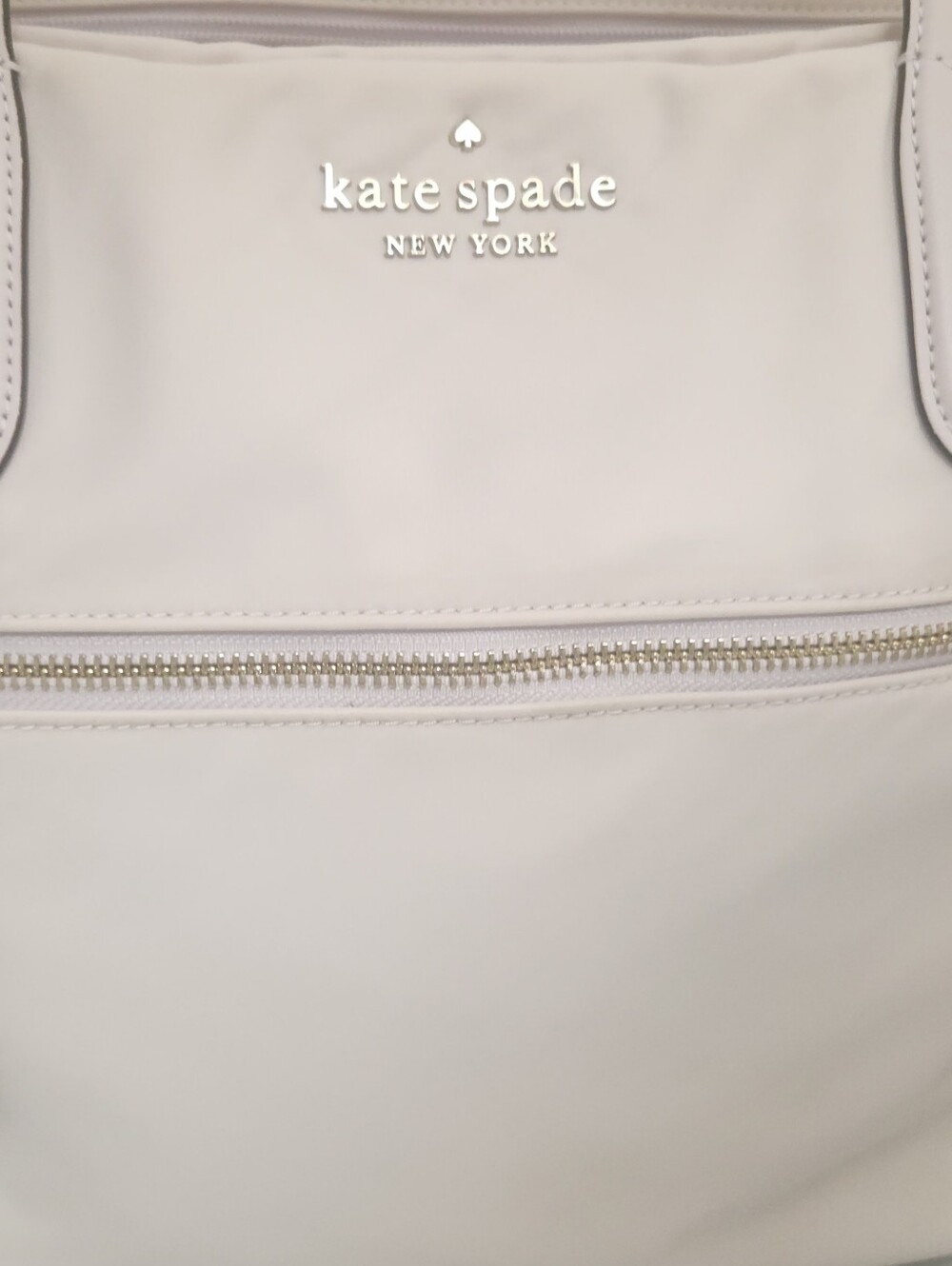 kate spade Pale Purple Nylon Diaper Bag with Many Pockets - Picture 4 of 16